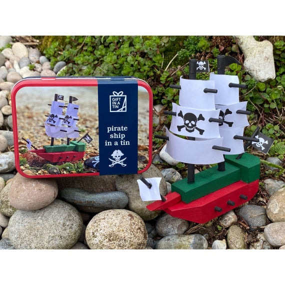 Pirate Ship in a Tin