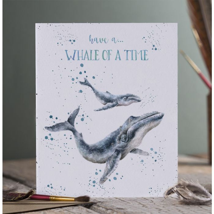 'Whale of a Time' - Wrendale Occasion Card