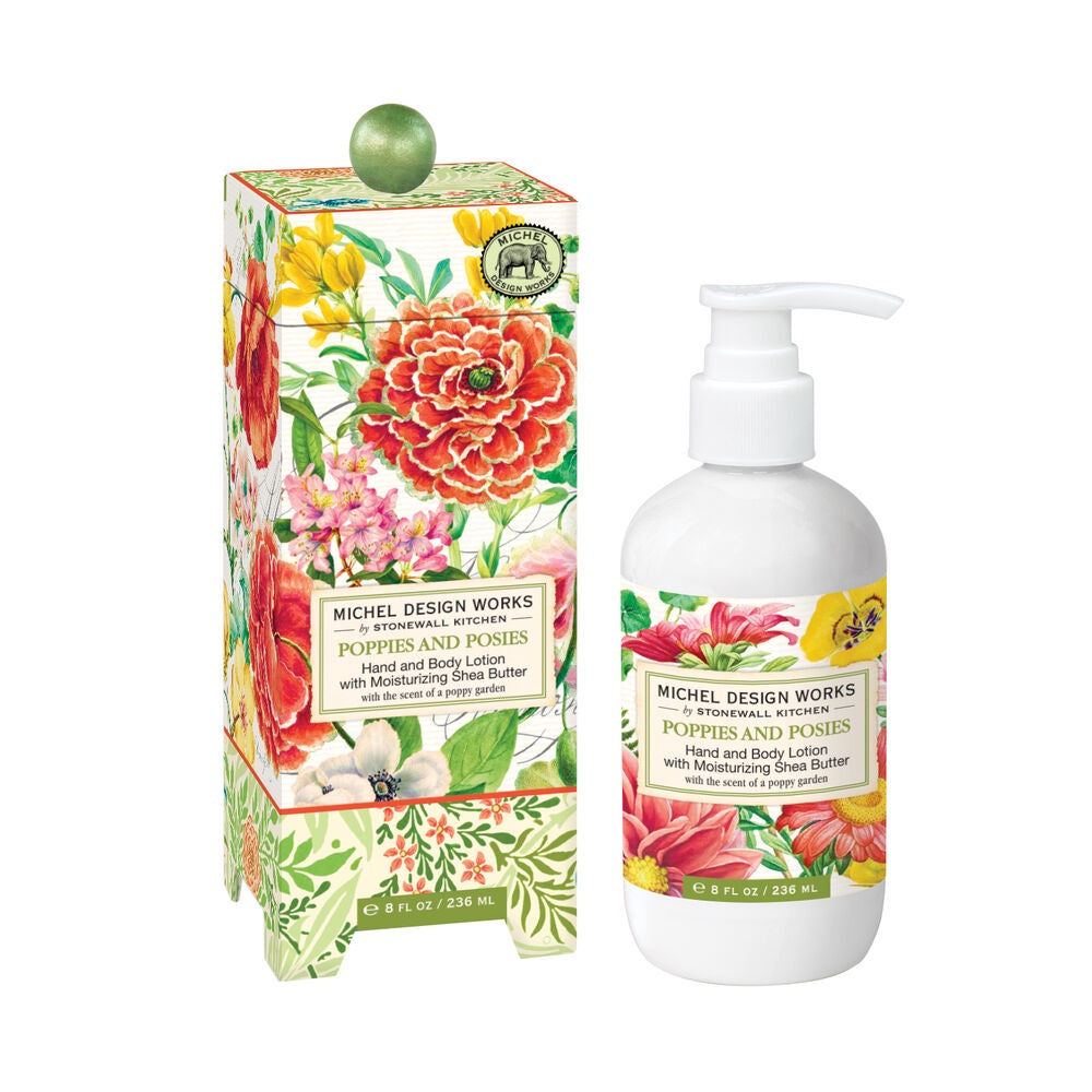 Poppies & Posies Hand and Body Lotion