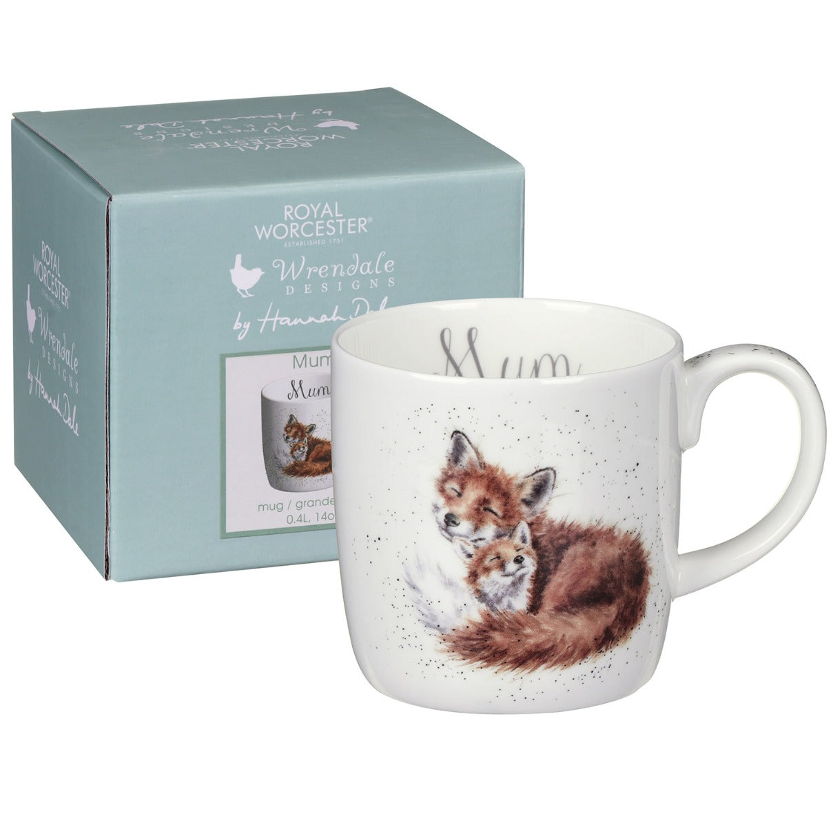 Mum - 14oz Wrendale Bone China Mug