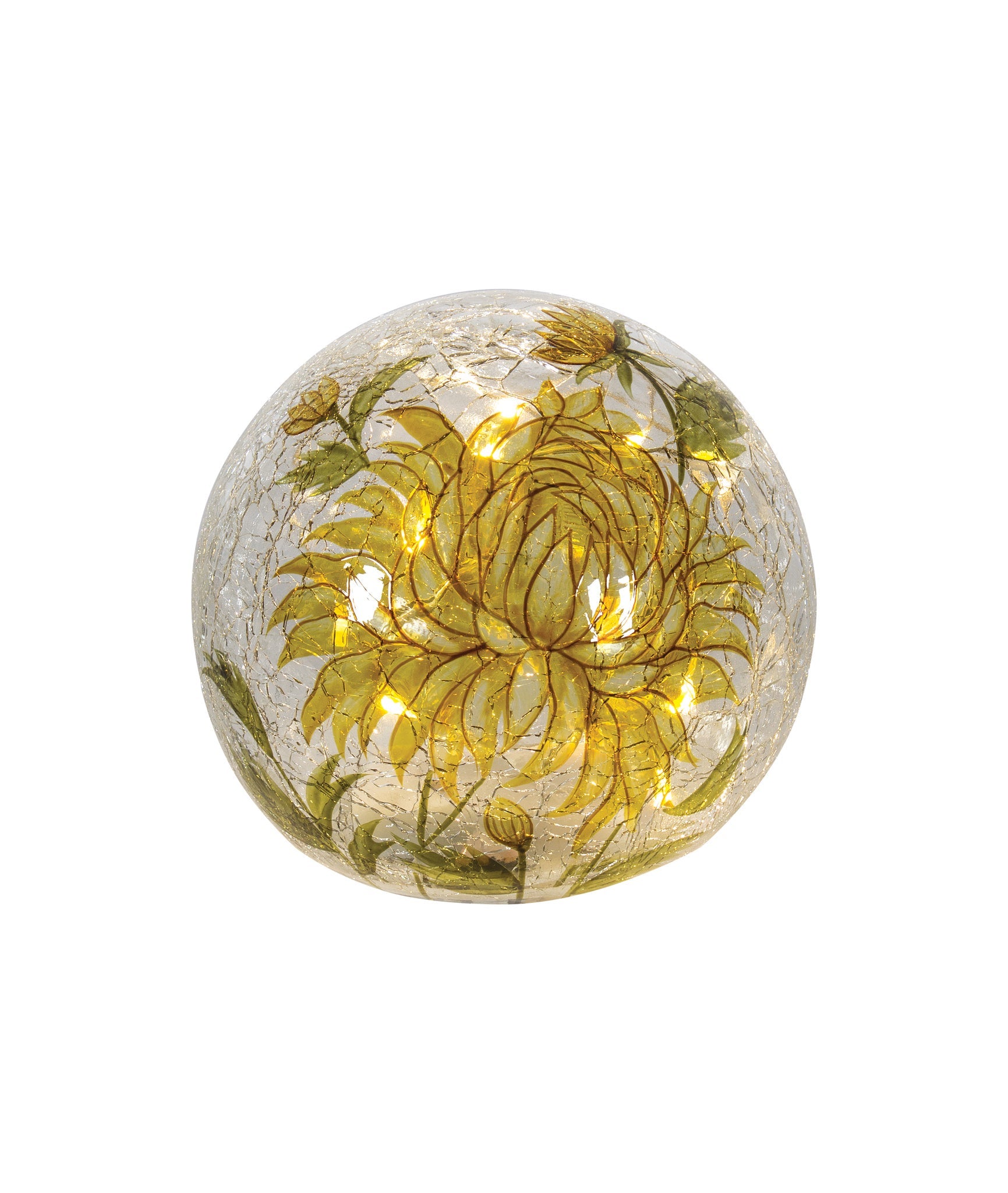 Blooming Dahlia LED Orb
