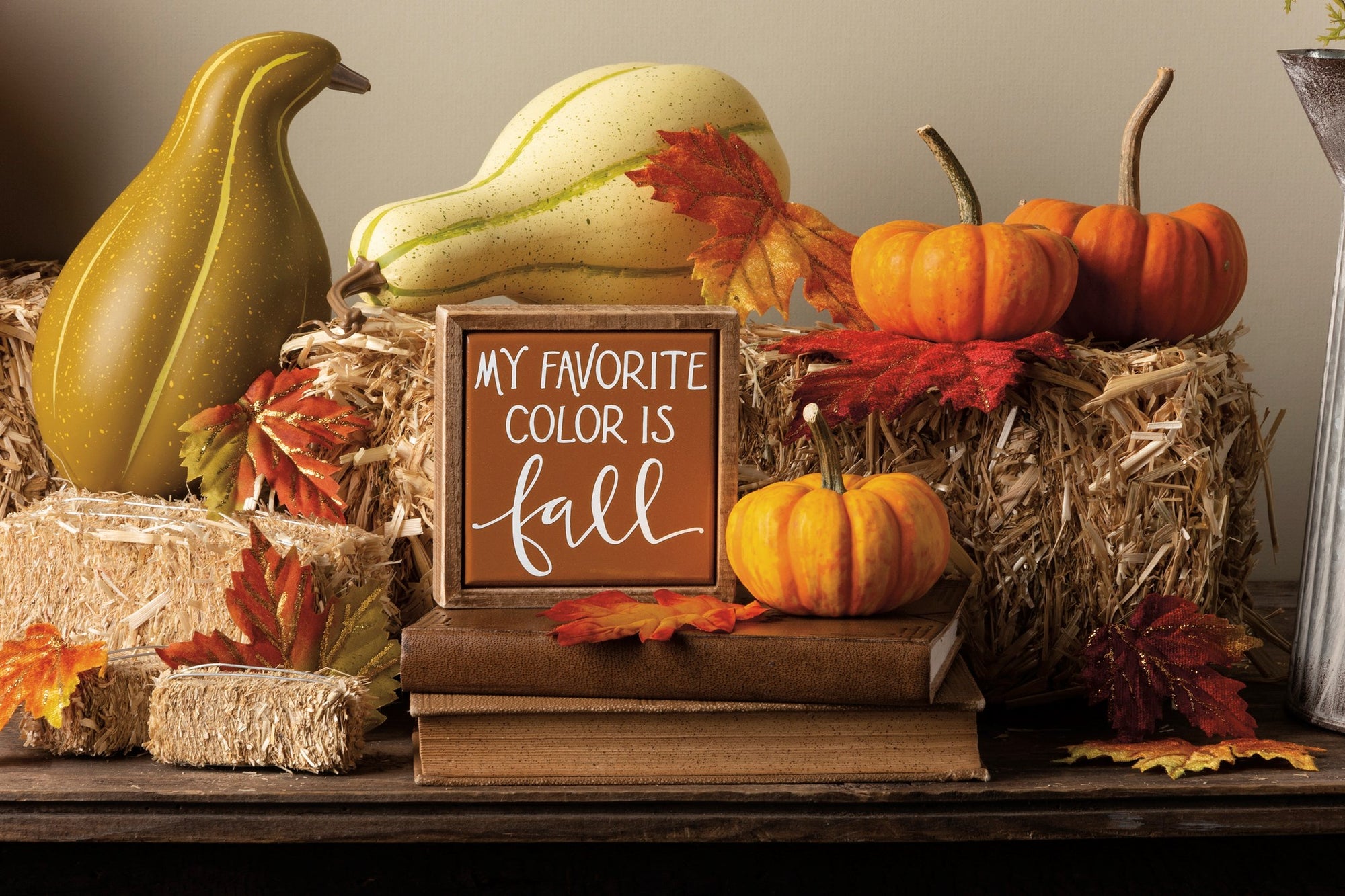 My Favourite Colour is Fall Box Sign