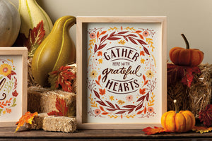 Gather Here - Box Sign