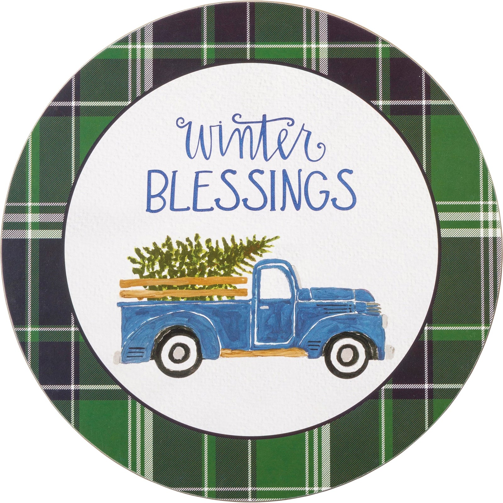 Winter Blessing Wreath Insert
